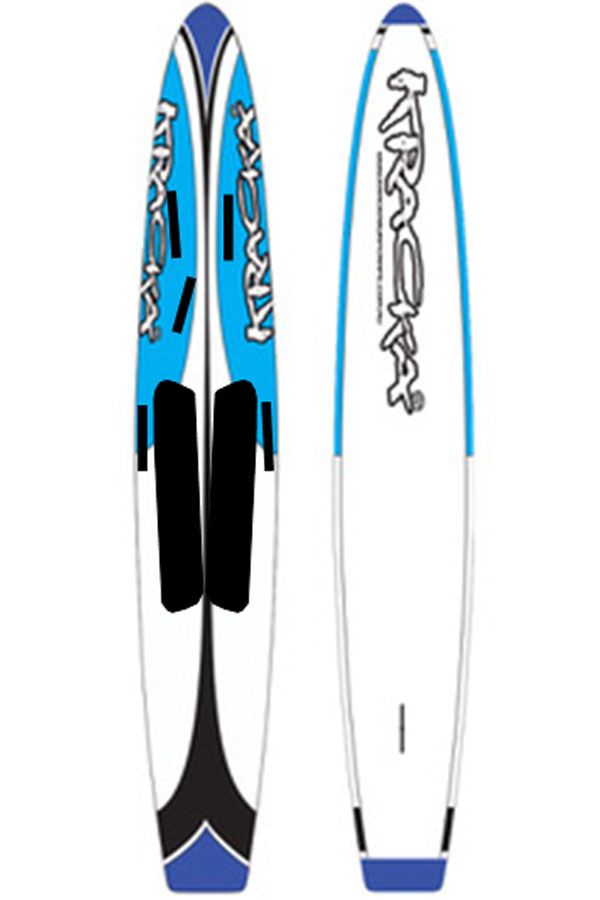 Kracka 10'6 Race Prone Paddleboard Blue | Race Prone Board USA