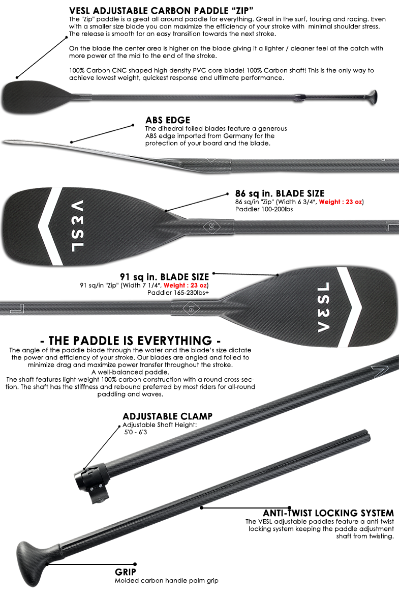 best sup paddle carbon adjustable paddle