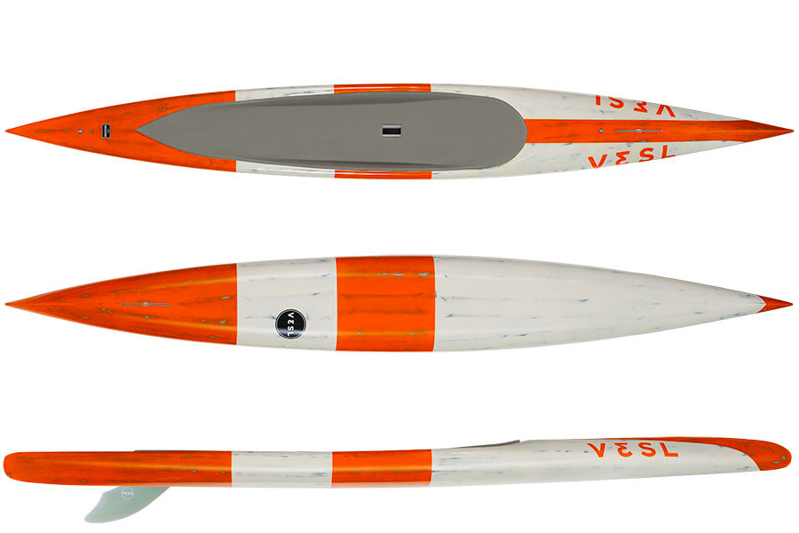 prone paddleboard vesl